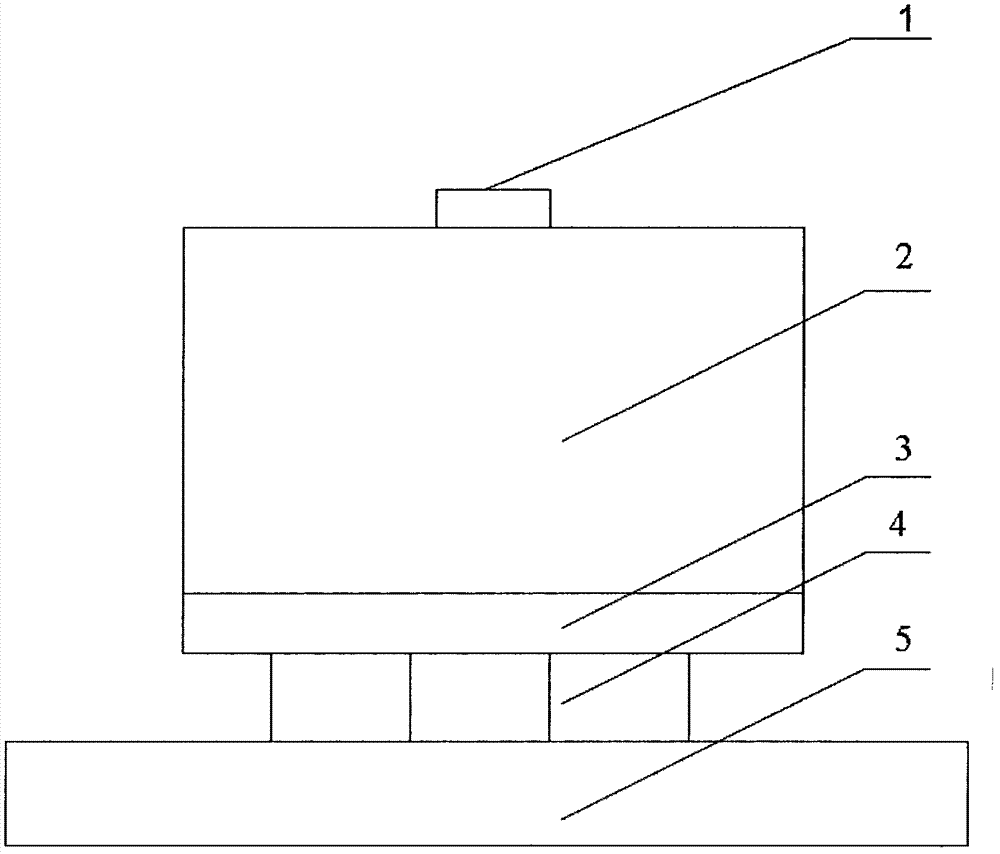 Preparation method of monodomain yttrium barium copper oxide superconducting bulk material