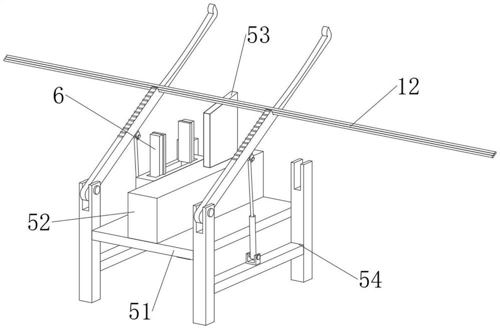 Efficient steel bar bending forming machine