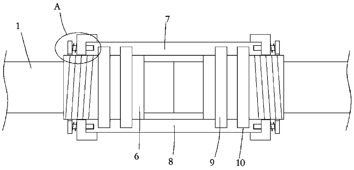 High-flame-retardant cable for oil platform