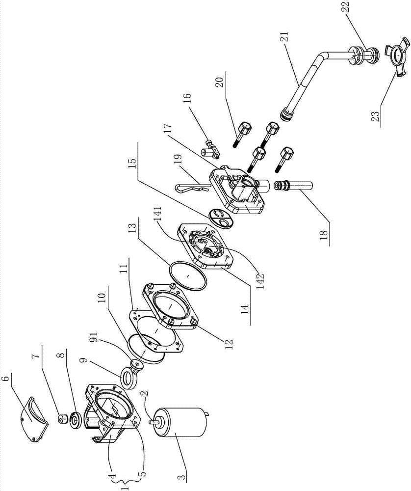 Integrated ice cream puffing pump with inlet air regulation and ice cream maker