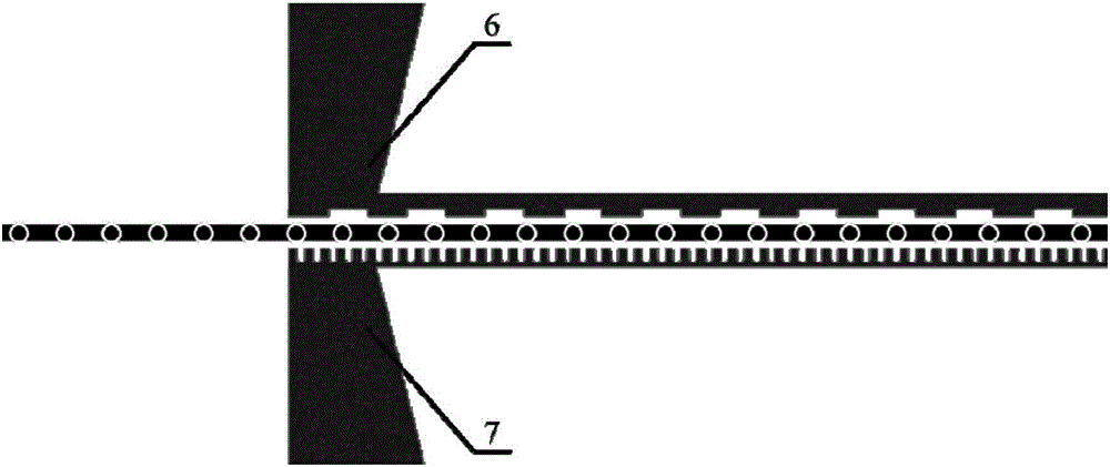 Micro-fluid chip based on dielectrophoresis effect