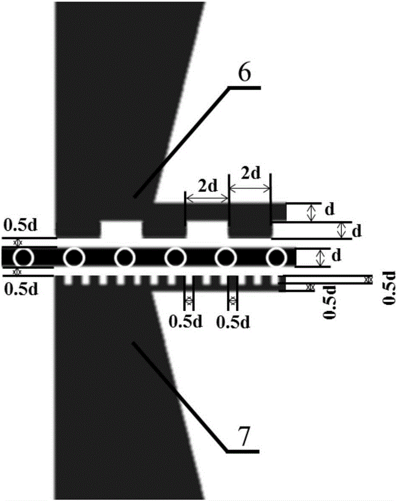 Micro-fluid chip based on dielectrophoresis effect