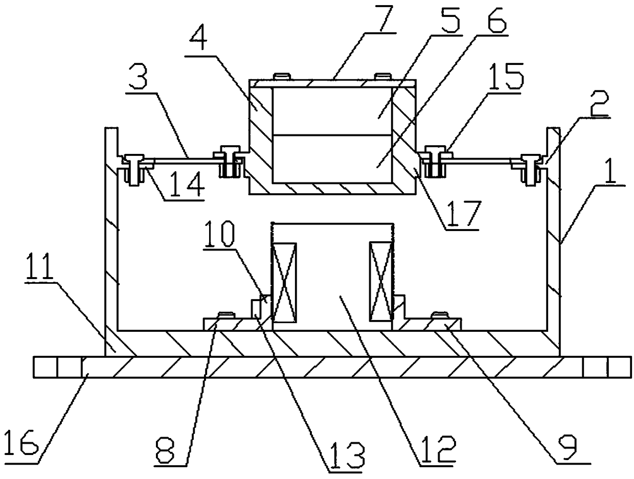 Semi-active vibration isolation device