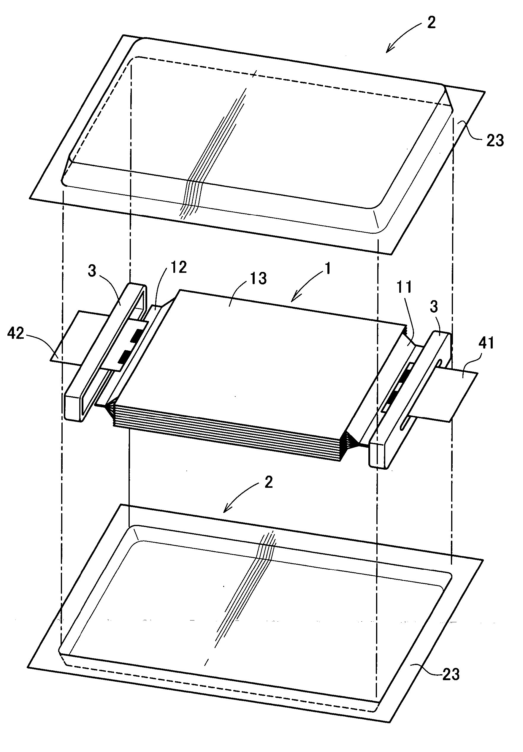 Laminate Type Secondary Battery and Battery Pack Thereof