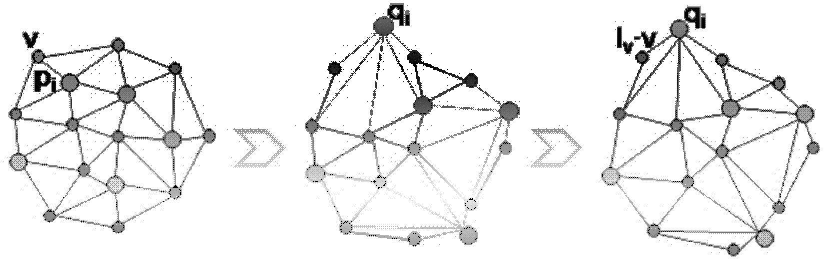 Three-dimensional head modeling method based on two images