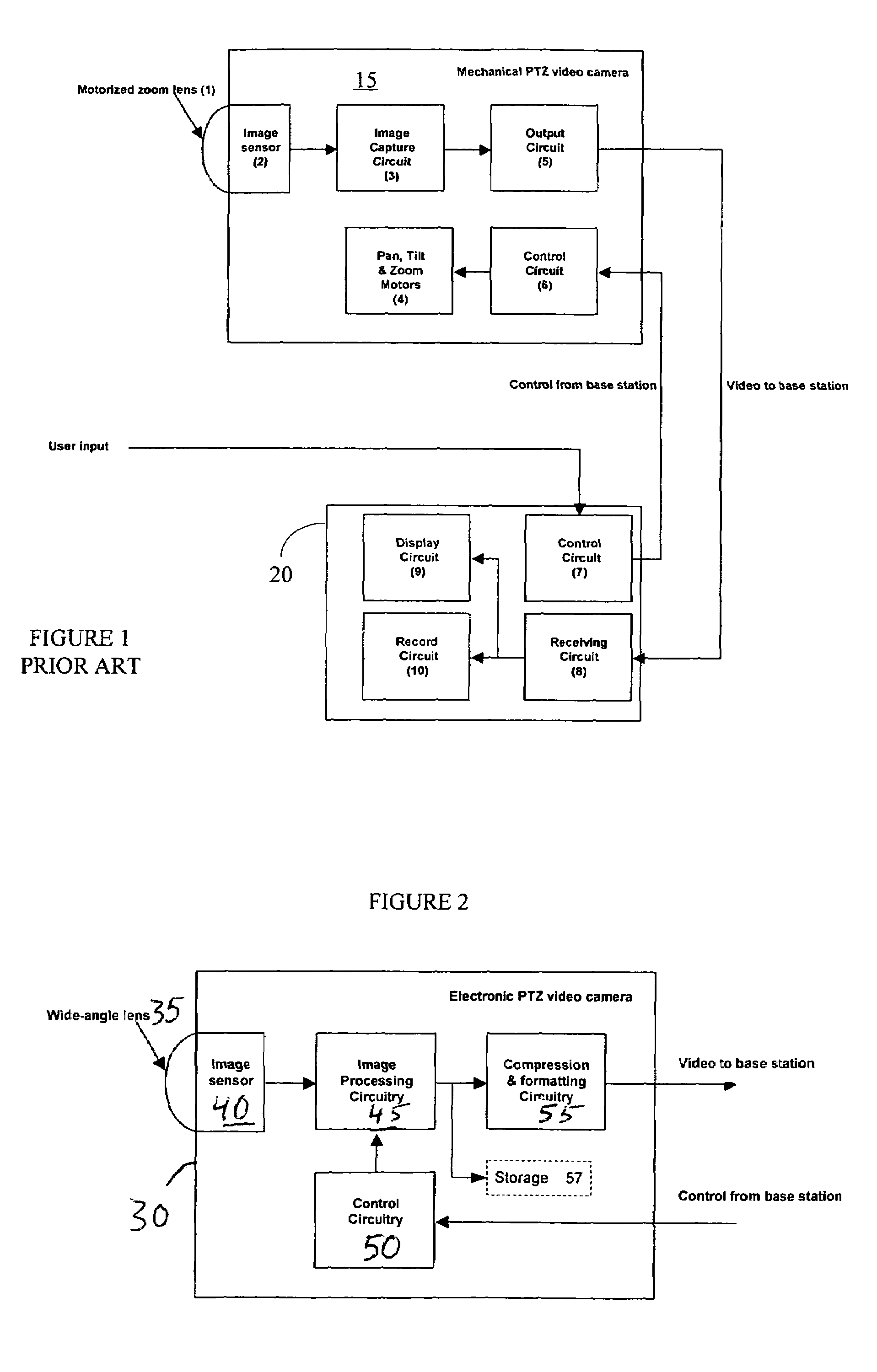 Multiple-view processing in wide-angle video camera