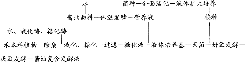 Preparation method of low-salt sauce