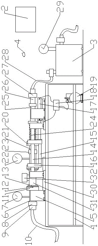 Automatic sensitivity testing device of water flow indicator for fire protection