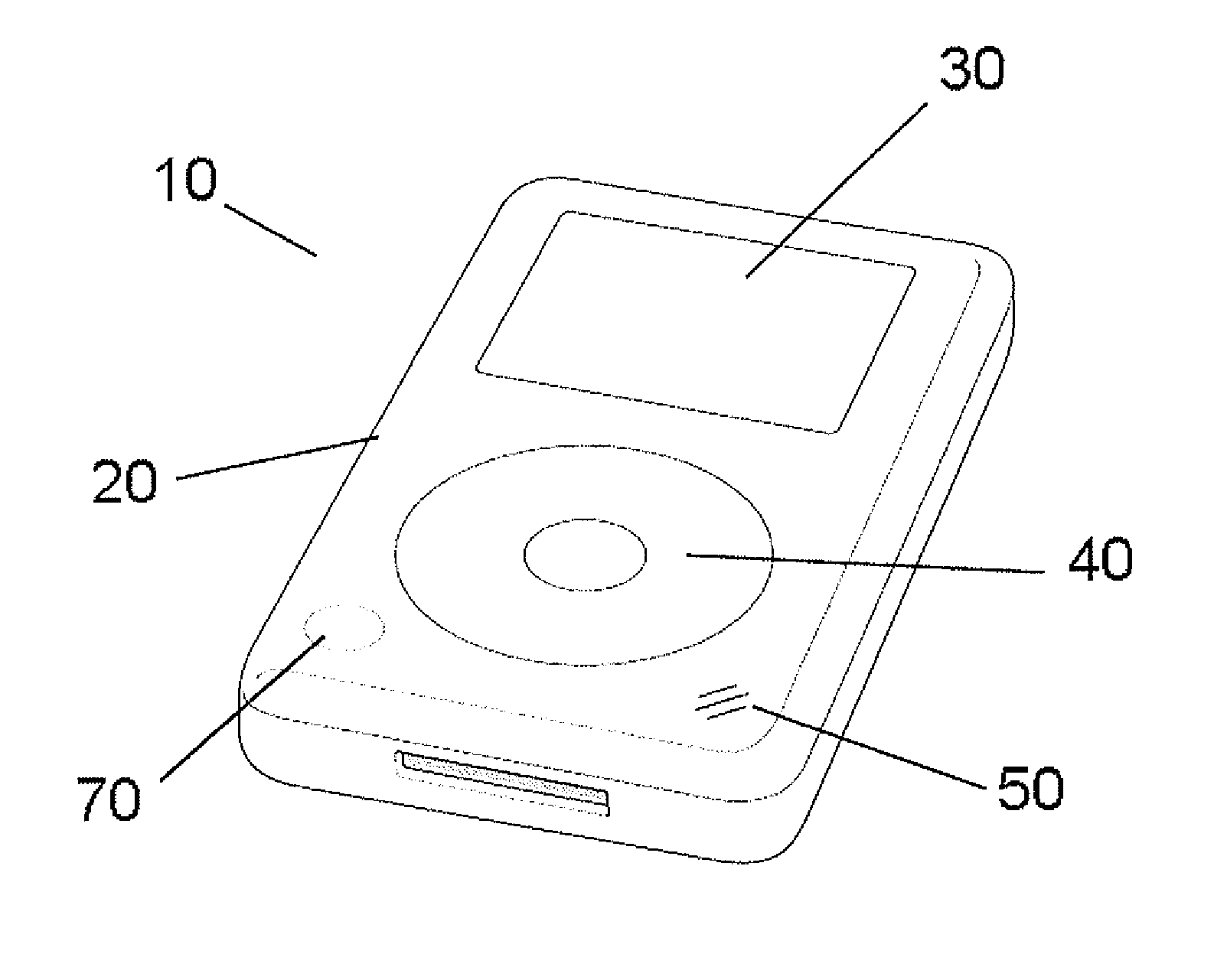 Media device with speech recognition and method for using same