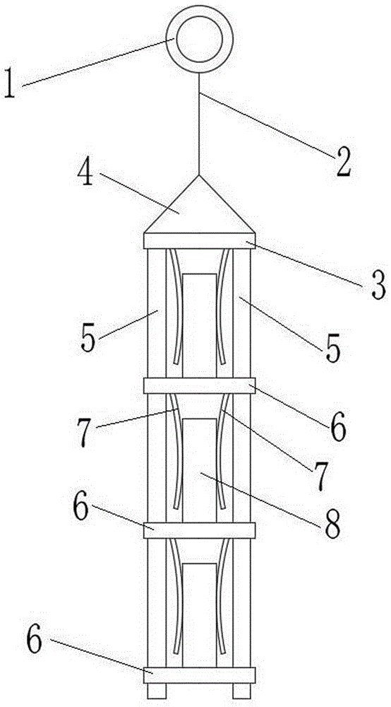 Recyclable conformal radioactive particle cabin