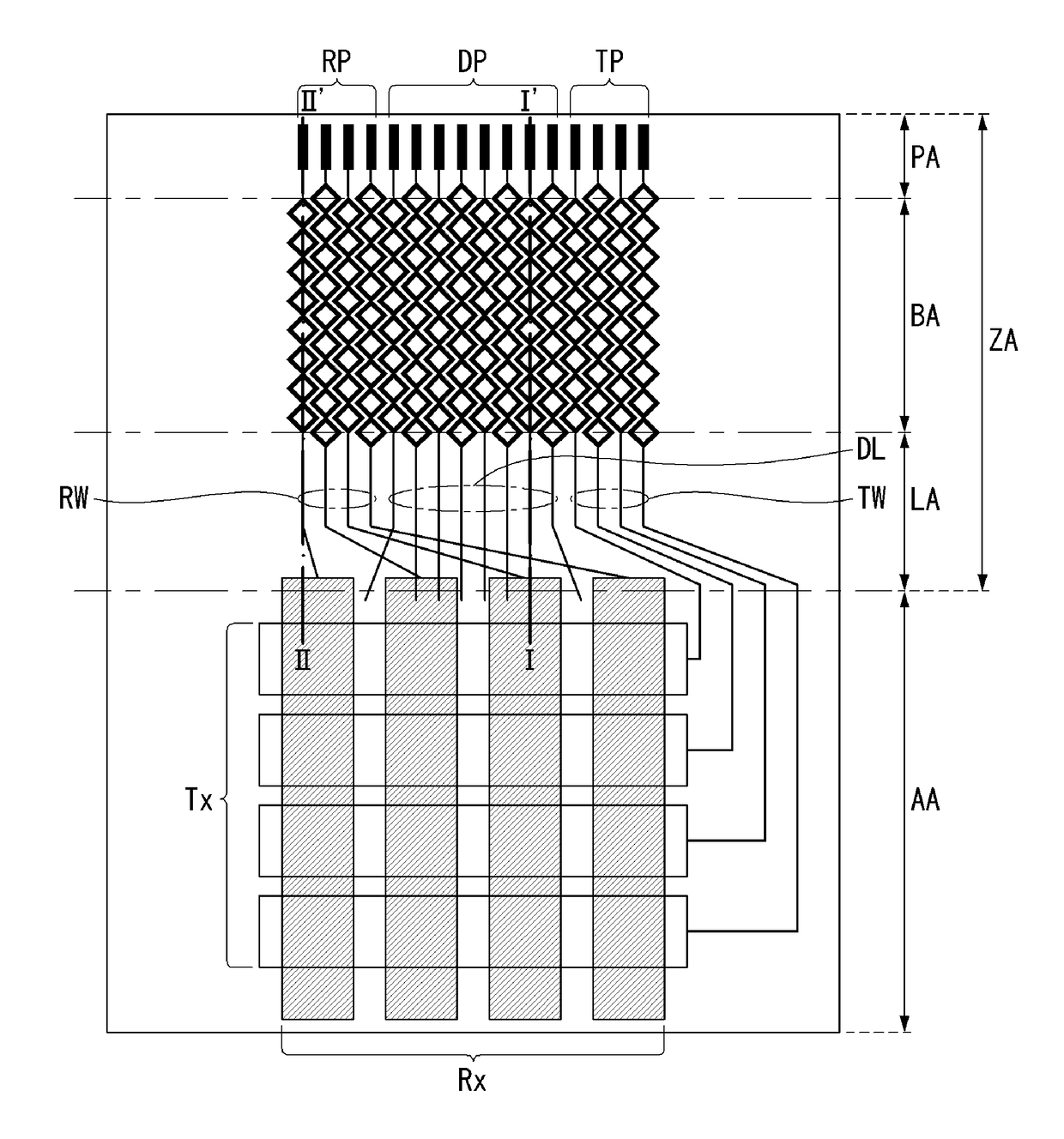 Flexible electroluminescent display device