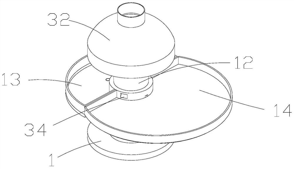 A cat dinner plate that can be fed automatically