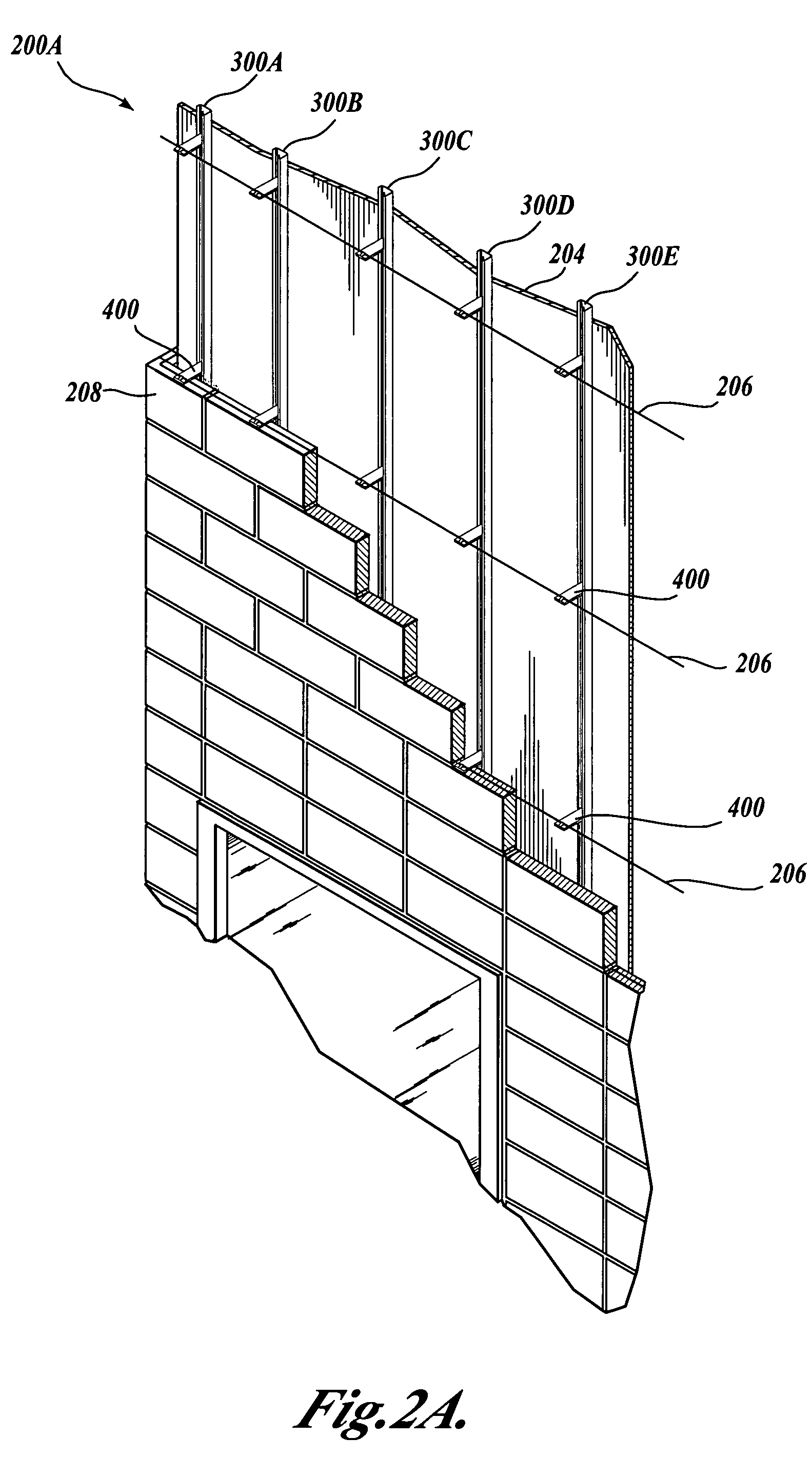 Masonry anchoring system