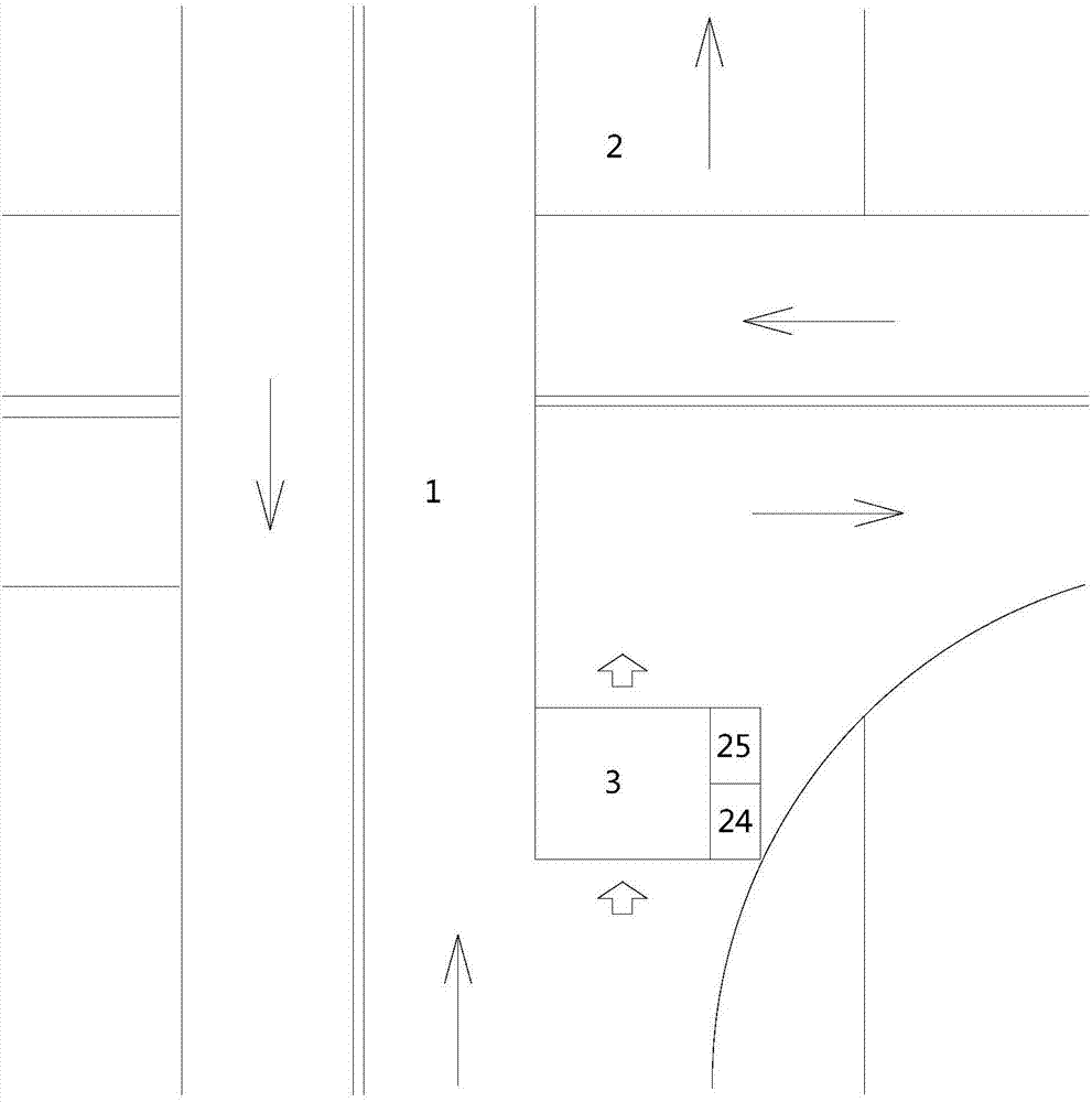 Interchange vehicular access transformation device with parking function and using method thereof