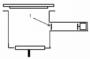 Reaction chamber for forming tantalum deposition film on silicon substrate, and application thereof