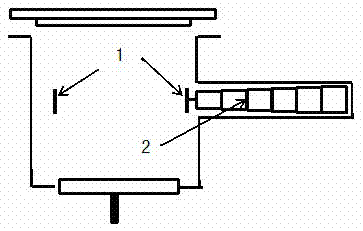 Reaction chamber for forming tantalum deposition film on silicon substrate, and application thereof