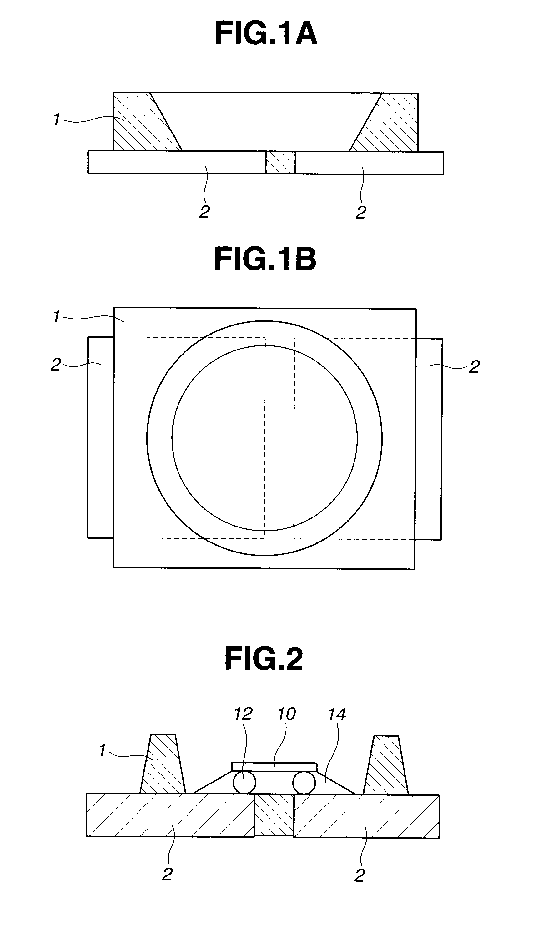 Light-emitting semiconductor device, mounted substrate, and fabrication method thereof