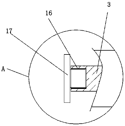 Clinical wound constant-pressure disinfection device for general surgery department