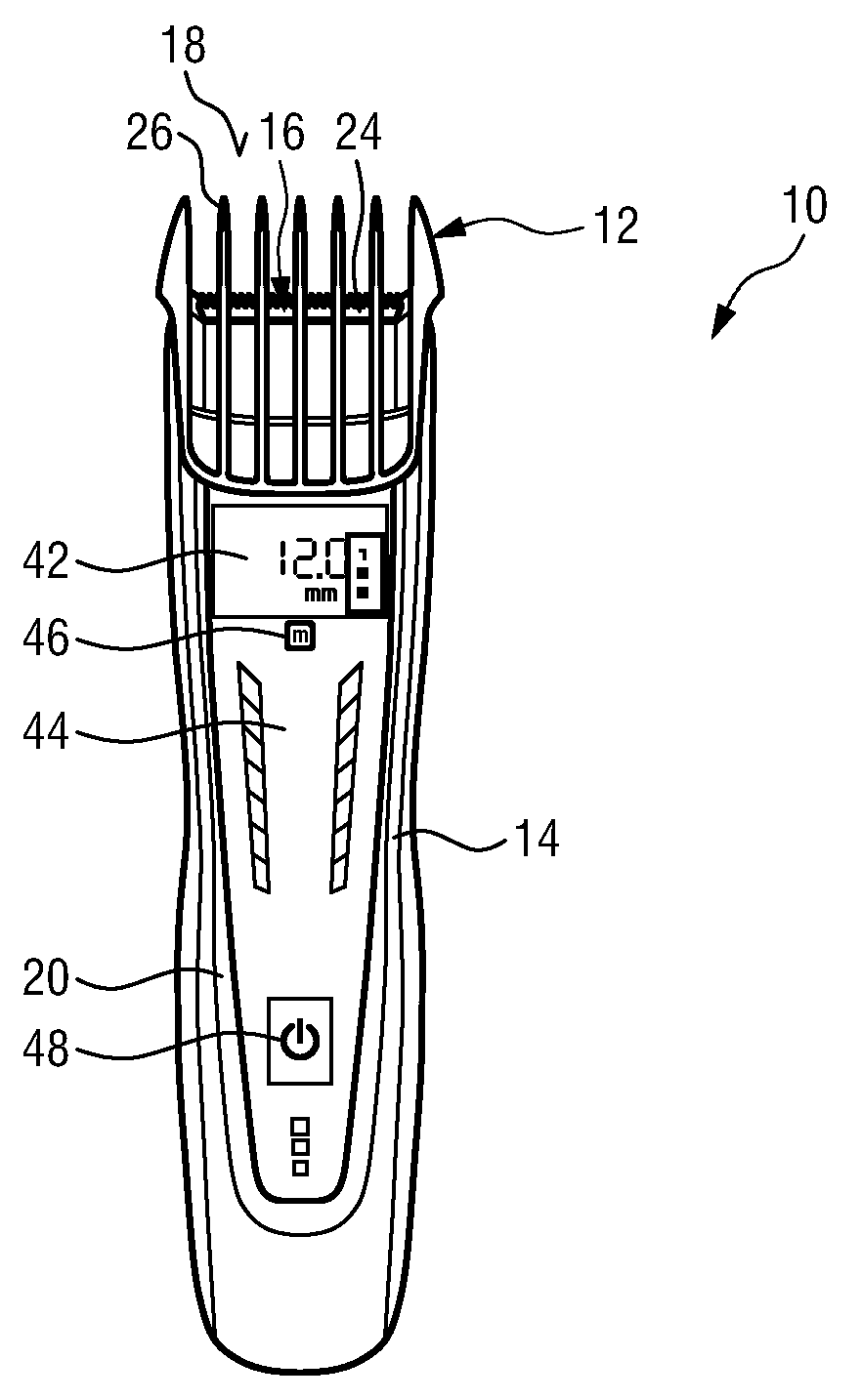 Hair clipping device