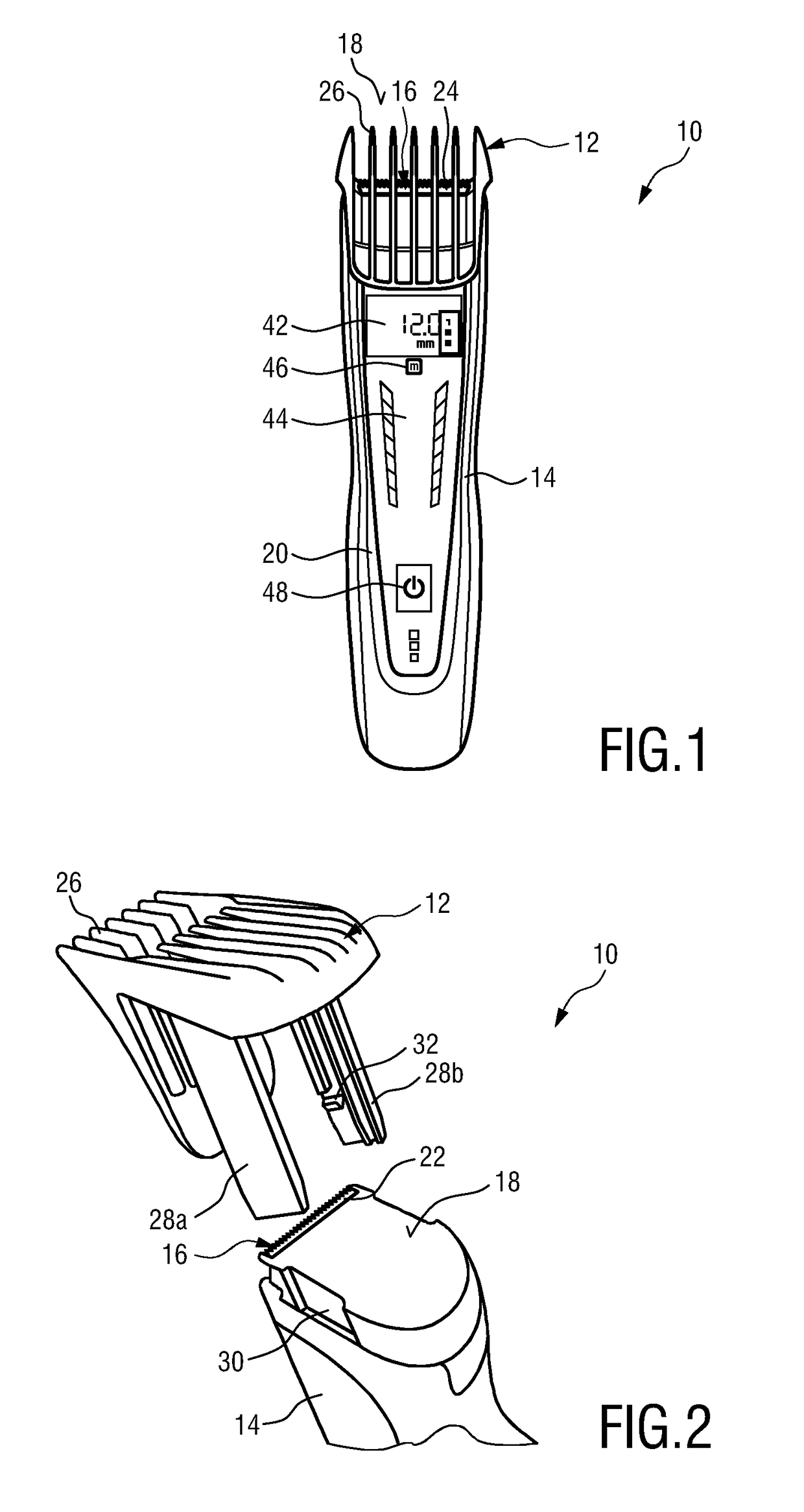 Hair clipping device