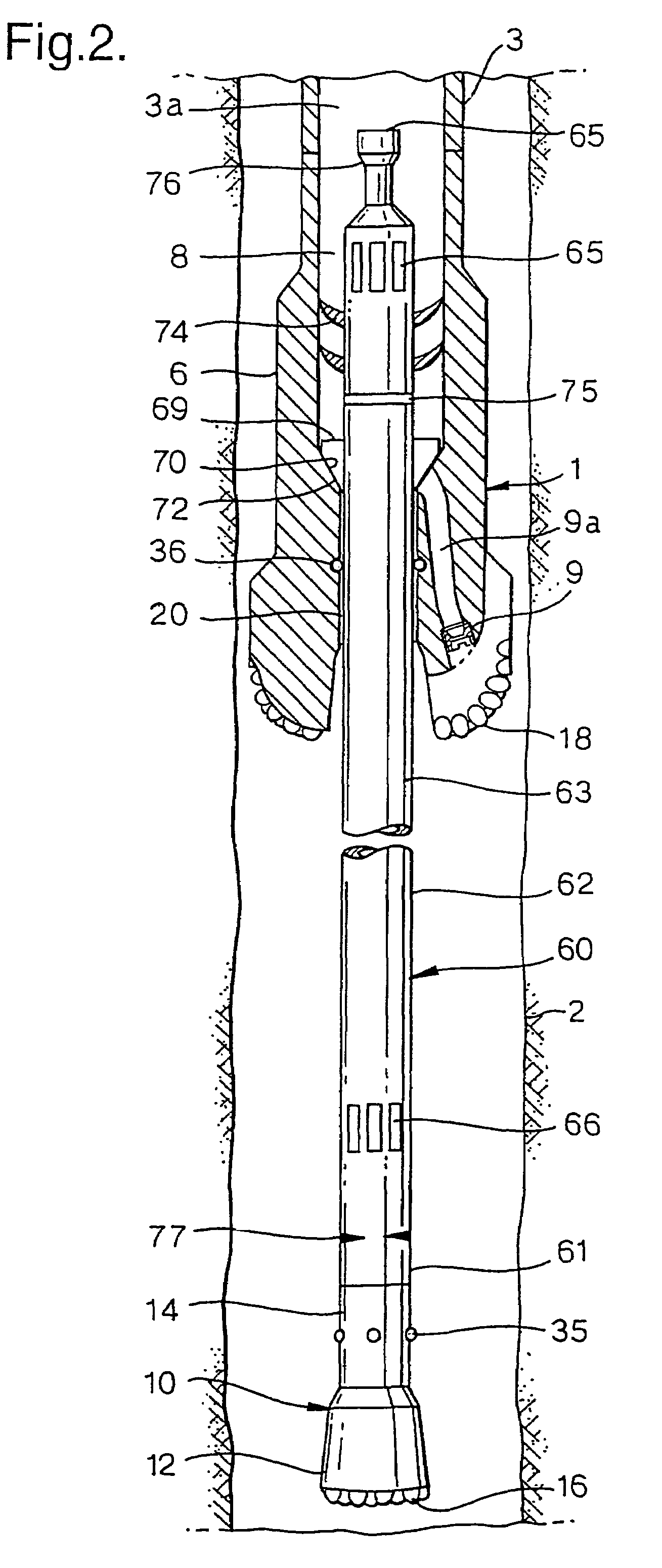 Injecting a fluid into a borehole ahead of the bit