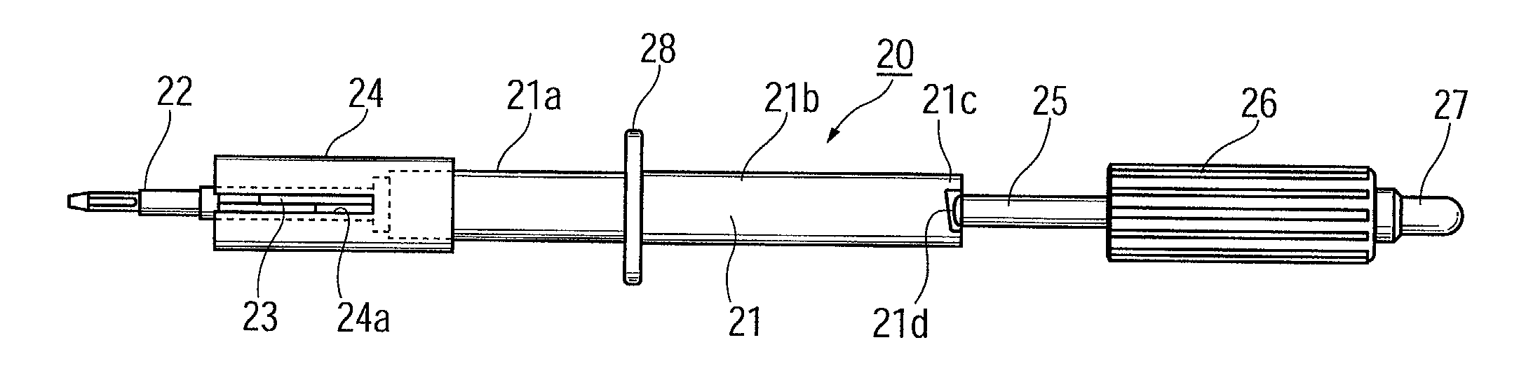 Insertion device for deformable intraocular lens