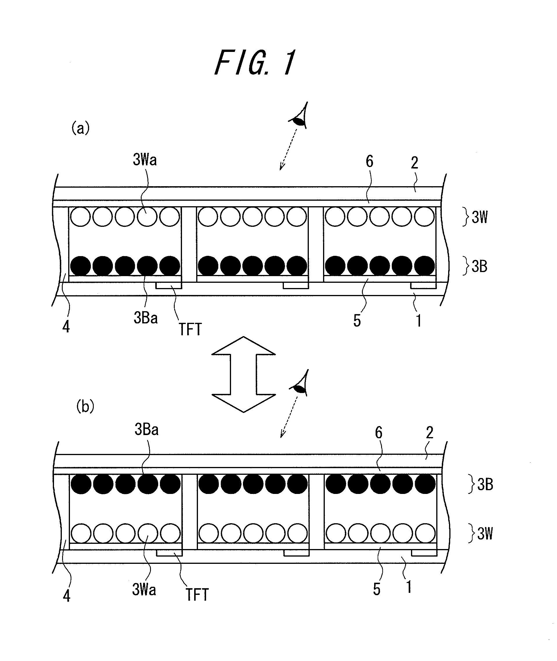 Display media particles and information display panel using the same