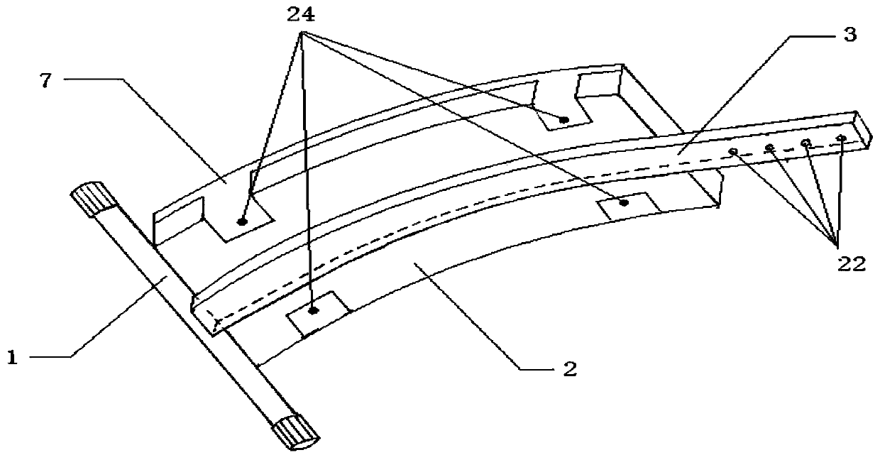 Abdomen exercising board