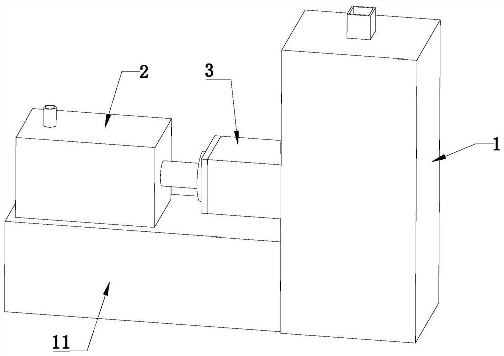 Dust removal system for high-temperature flue gas generated during incineration of high-salt-content organic waste liquid and dust removal process of dust removal system