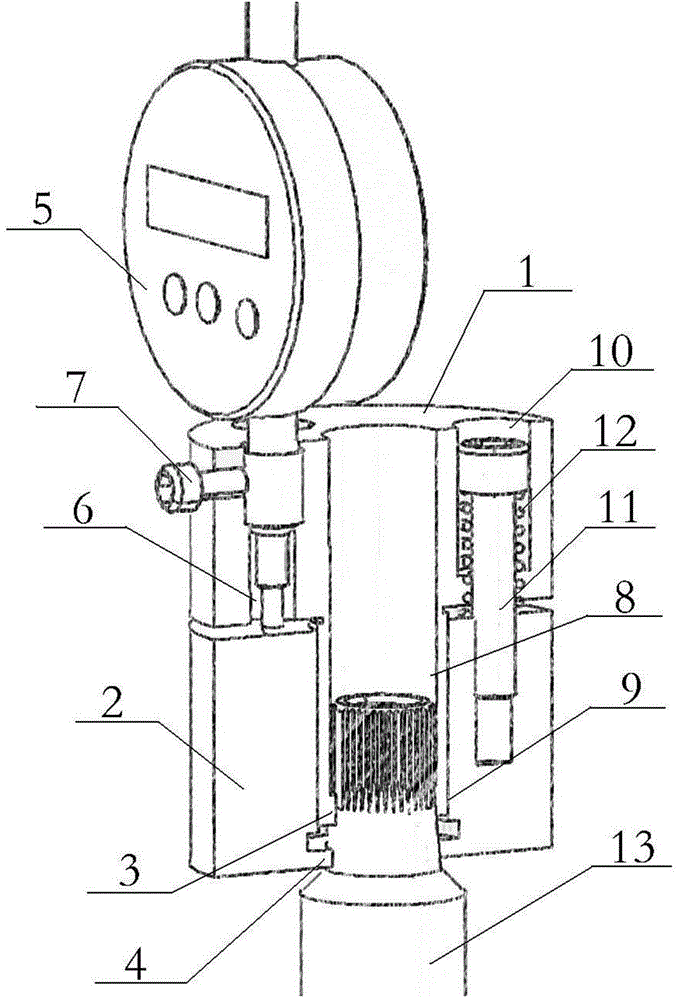 Taper detection method and taper detection device