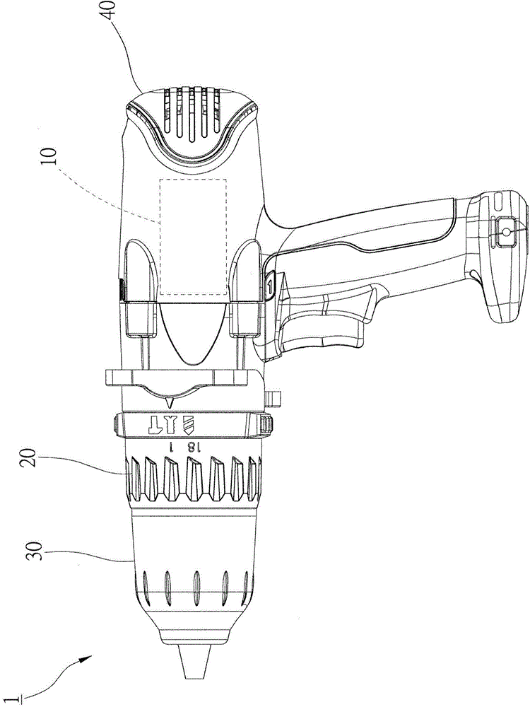 Electric tool and torsion switching device thereof