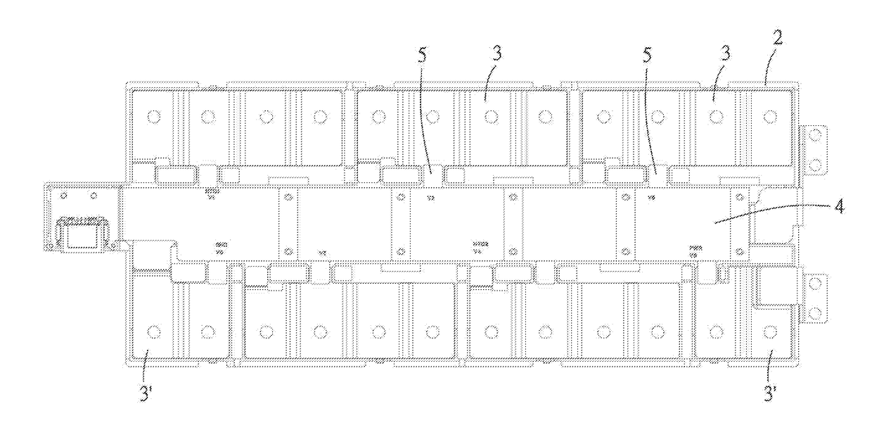 Circuit board and battery connection module