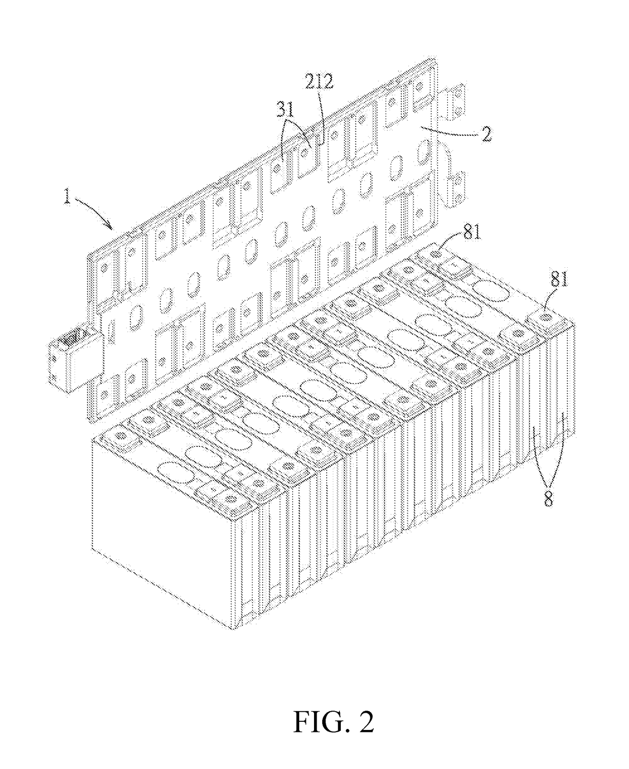 Circuit board and battery connection module