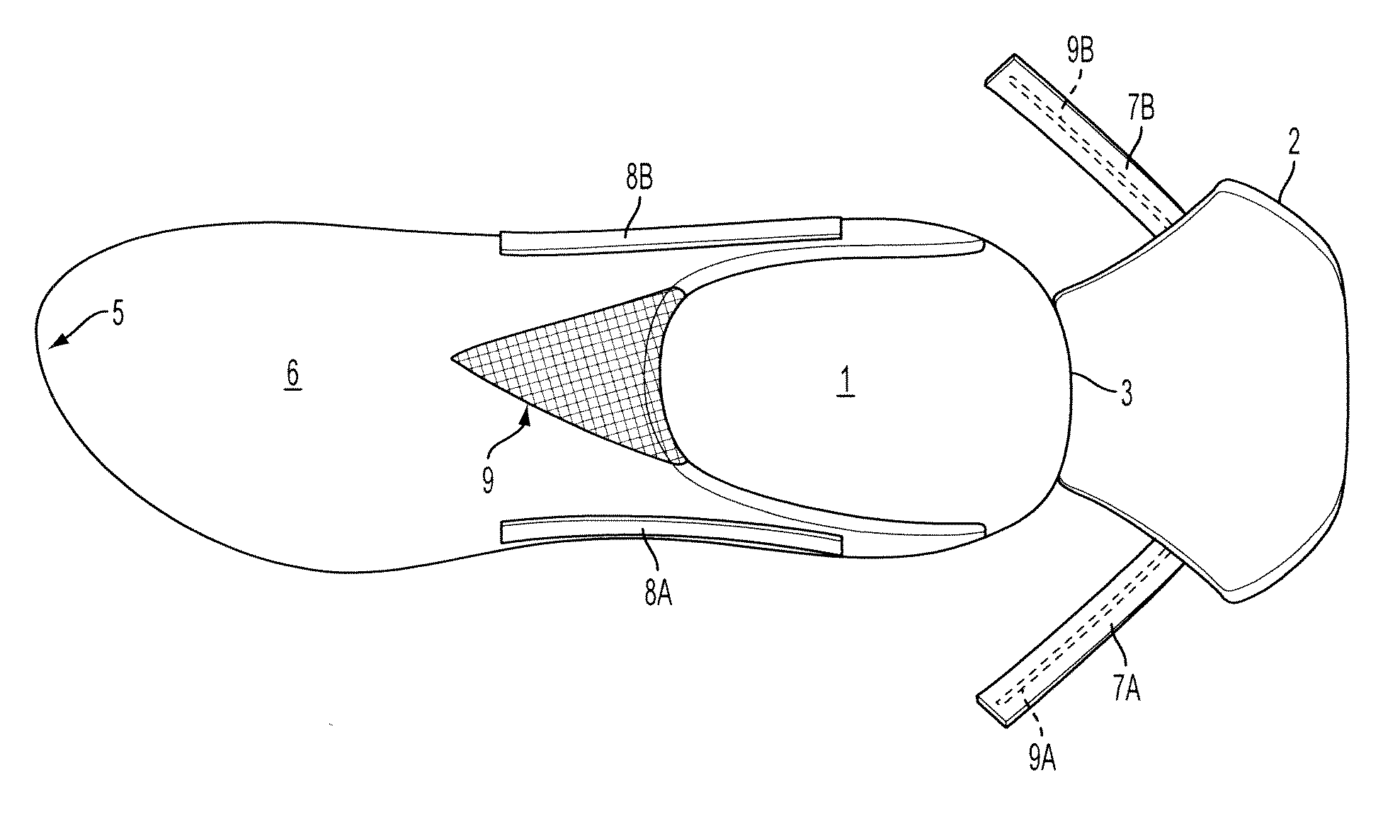 Fast transition running shoe