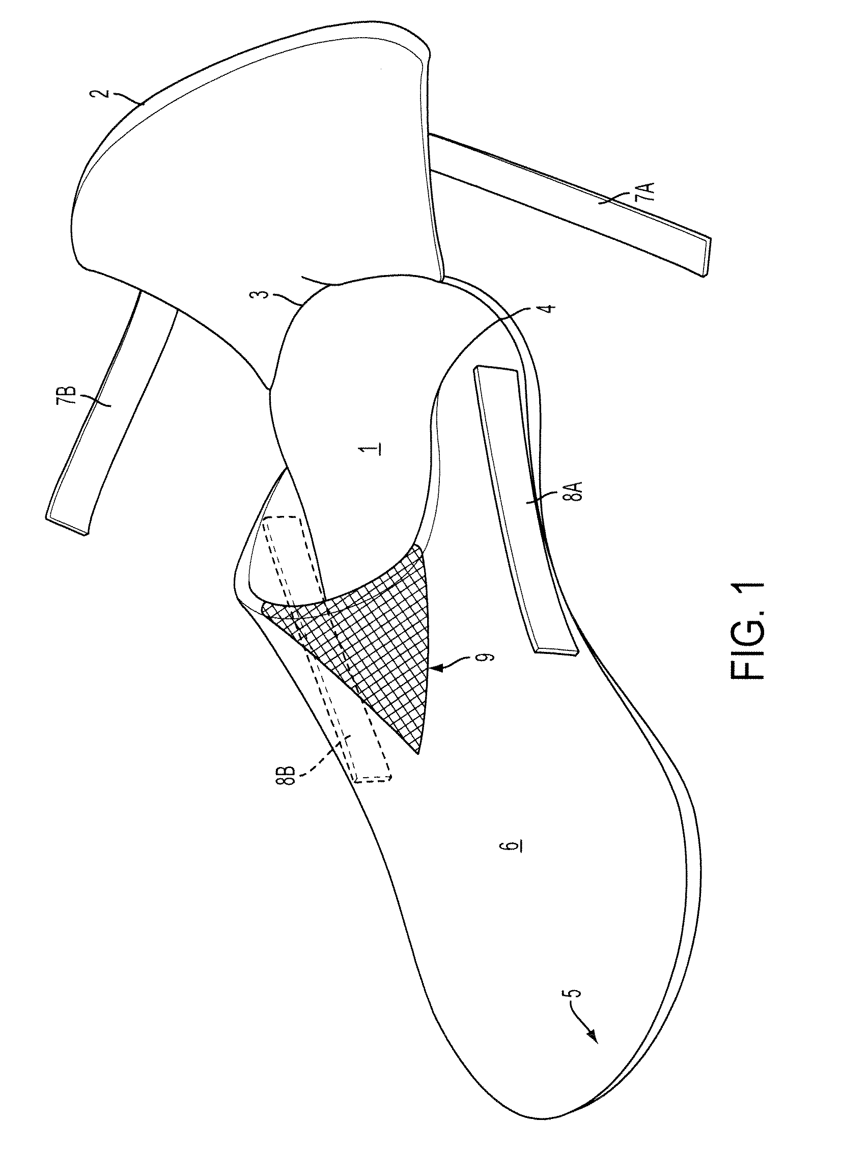 Fast transition running shoe