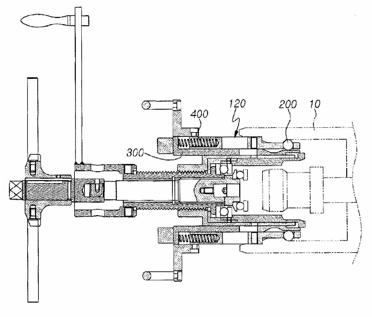 Plug removing device for heavy water reactor fuel system