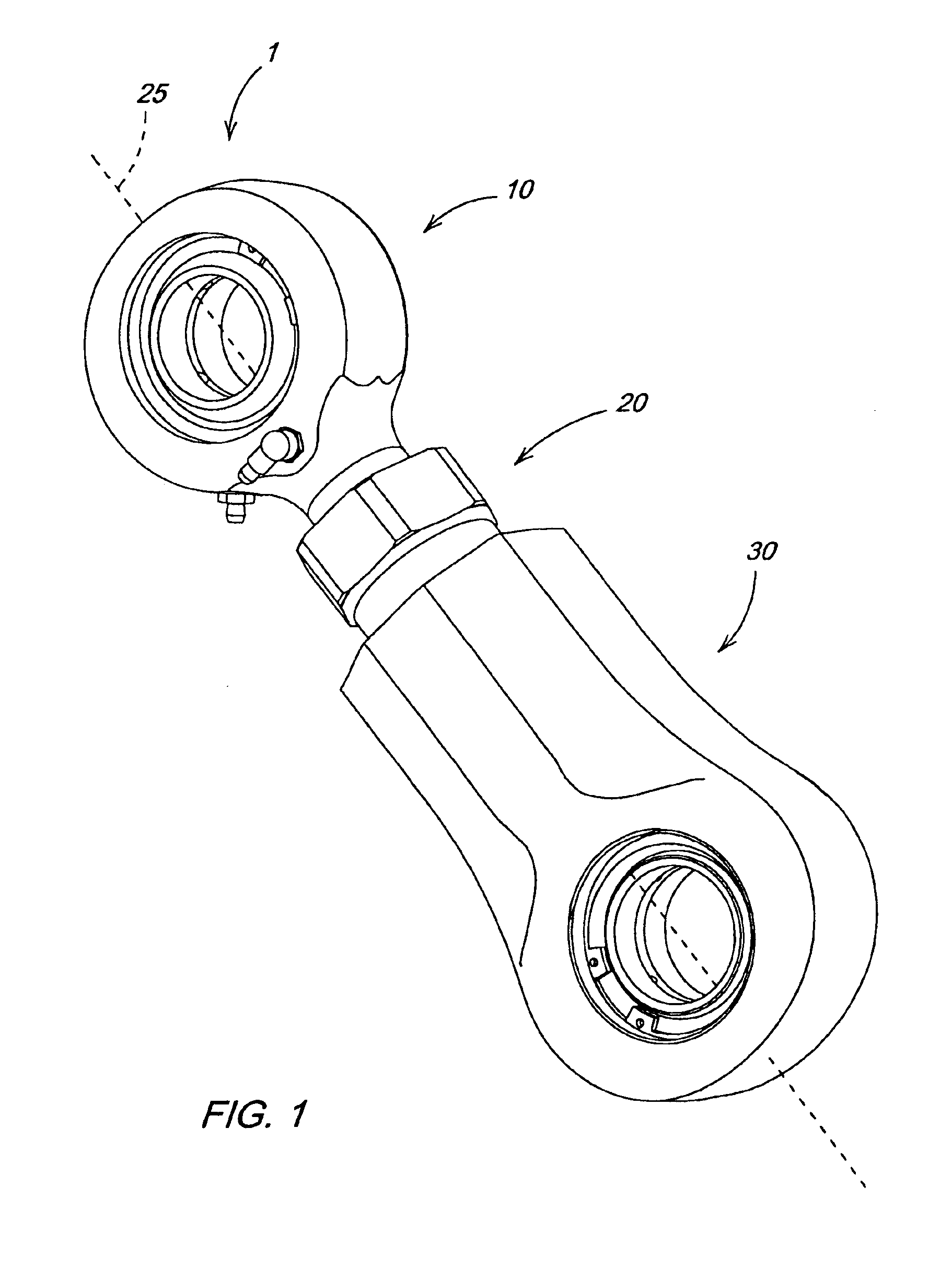 Short telescoping turnbuckle