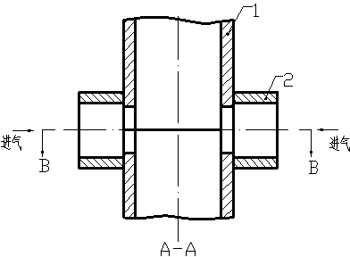 Variable intake vortex channel structural device