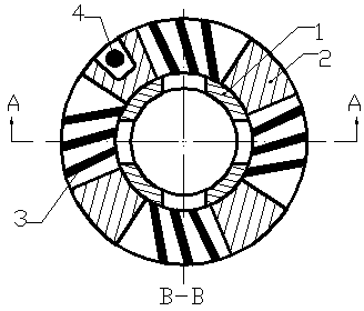 Variable intake vortex channel structural device