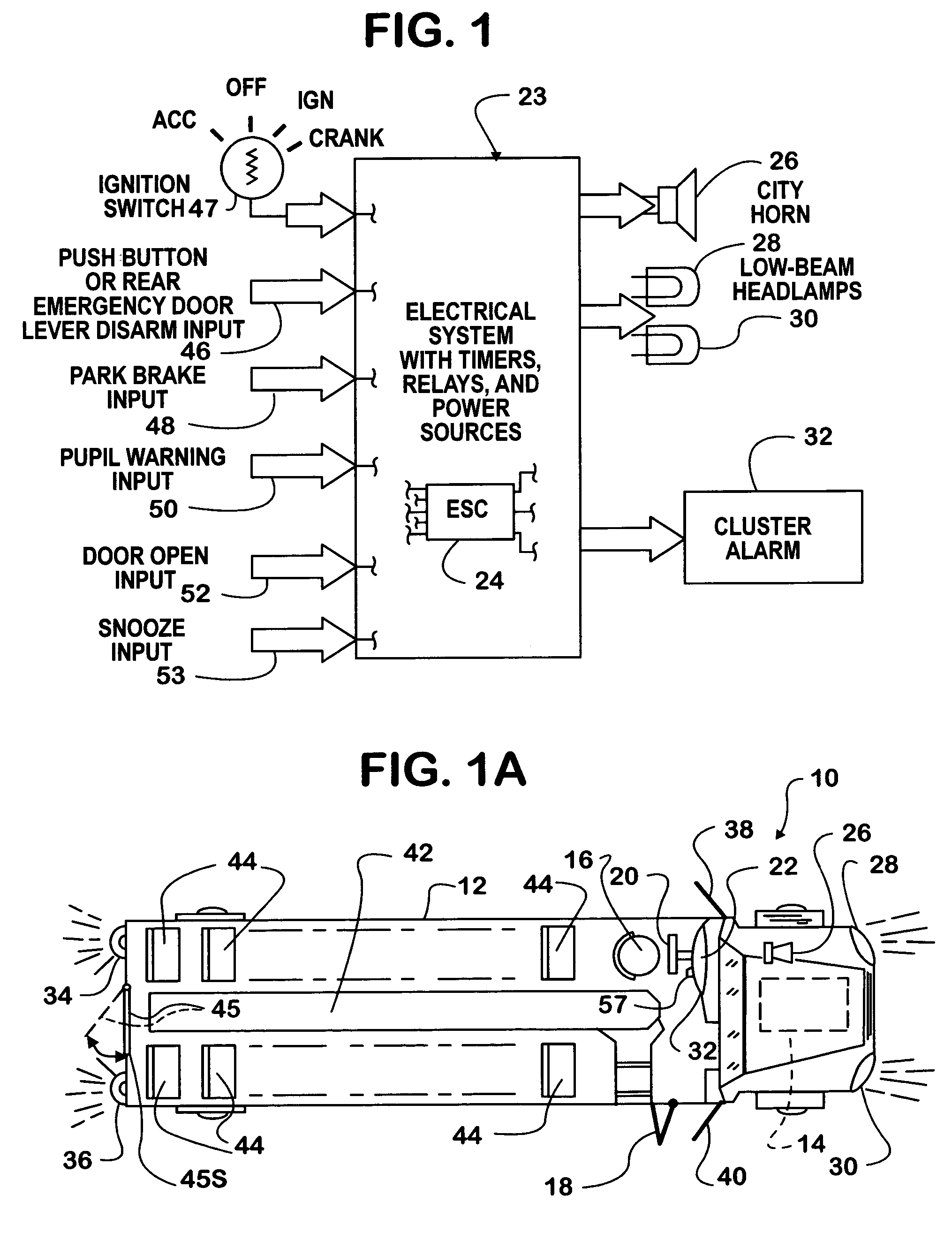 Post-trip bus inspection alert system