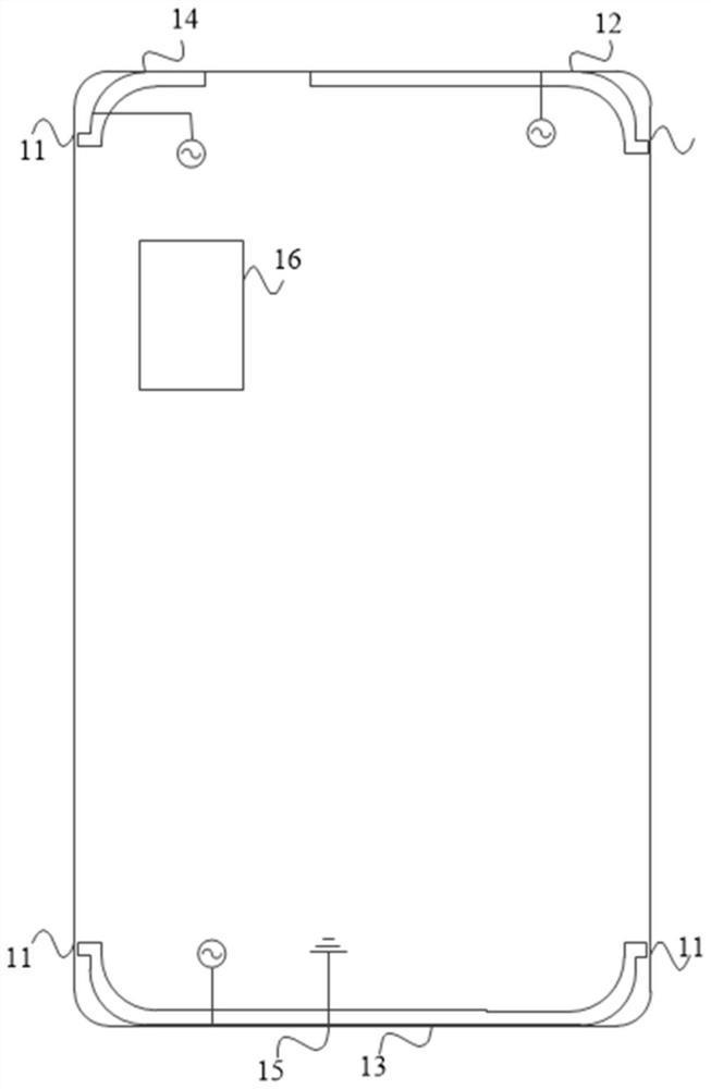 End device with wifi MIMO antenna