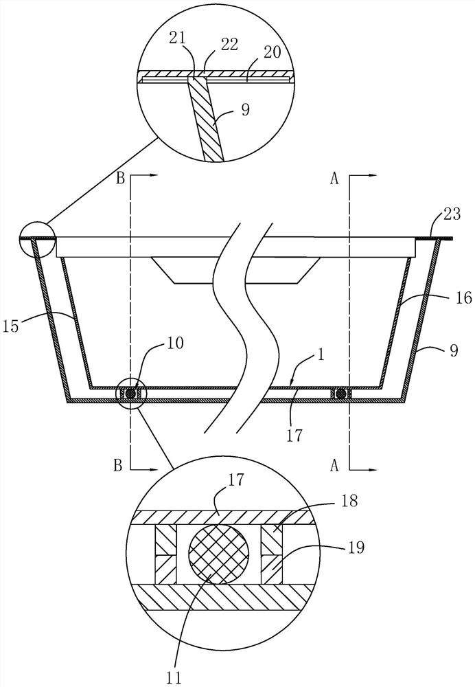 Edge-folded corner-wrapped lunch box and lunch box using method