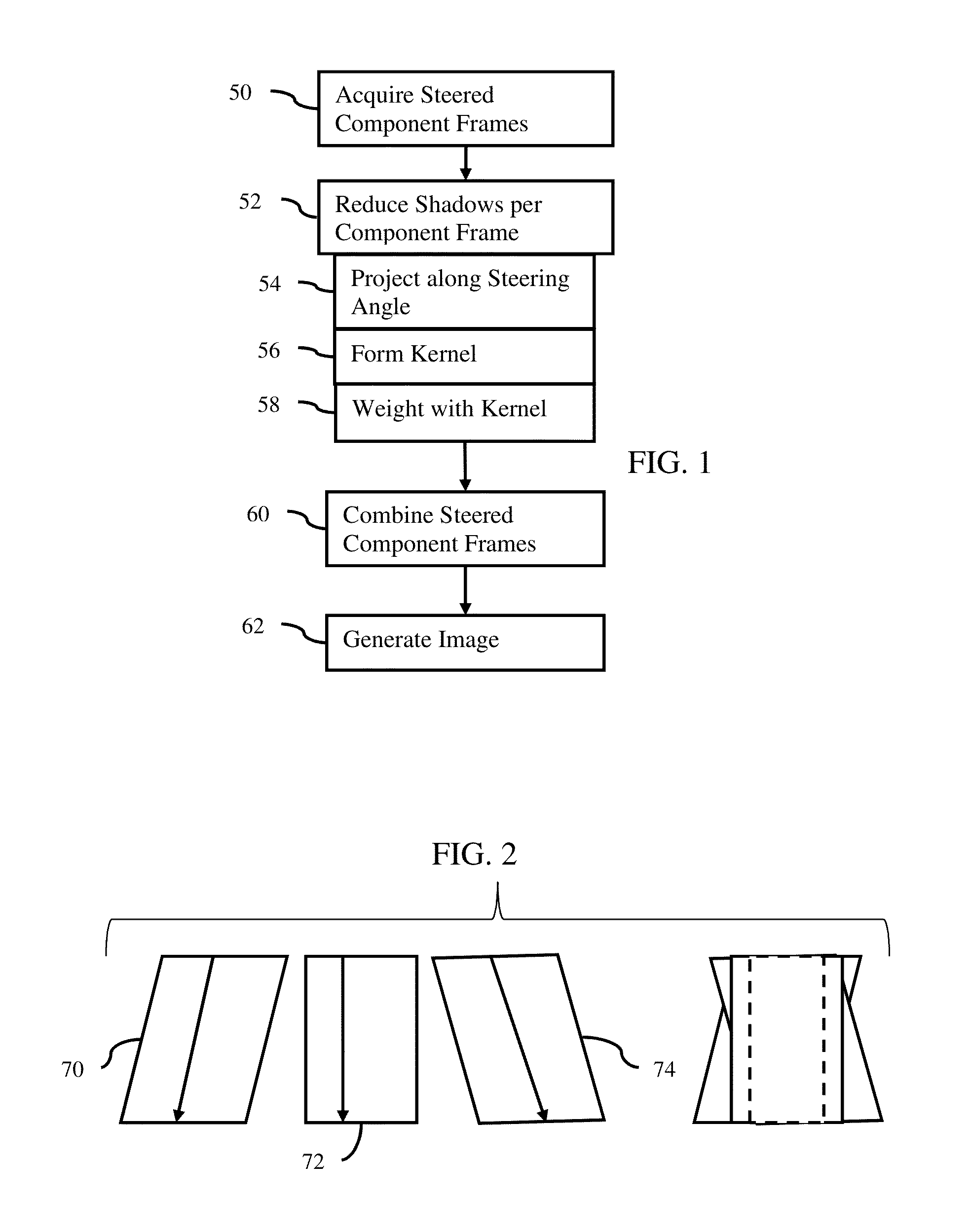 Shadow suppression in ultrasound imaging