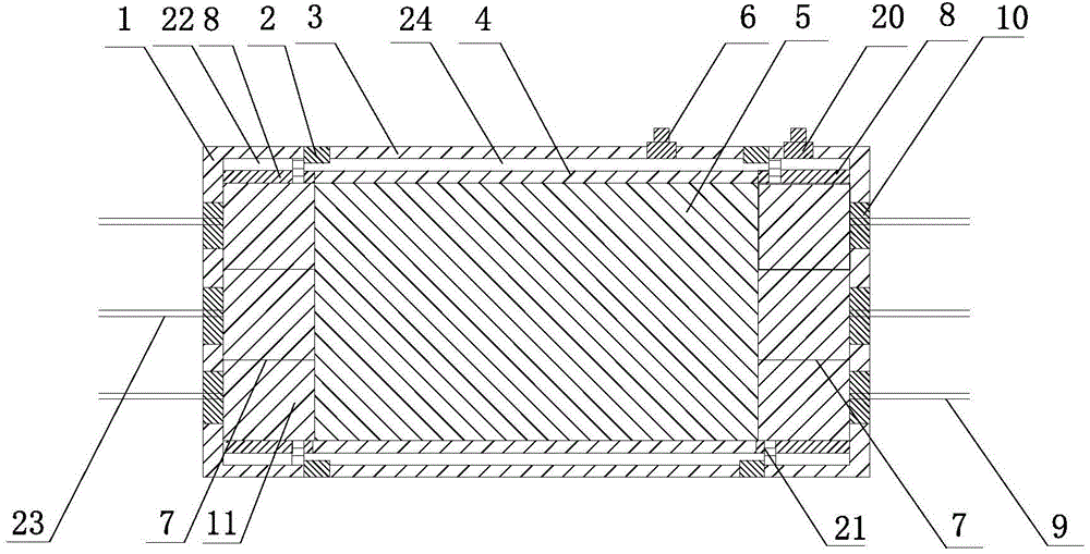 Method and device for performing simulating profile control to heterogeneous reservoir in laboratory