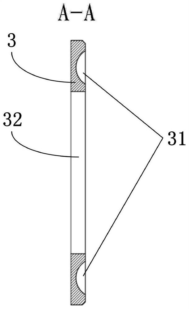 Self-compensating soft sealing structure of plug valve