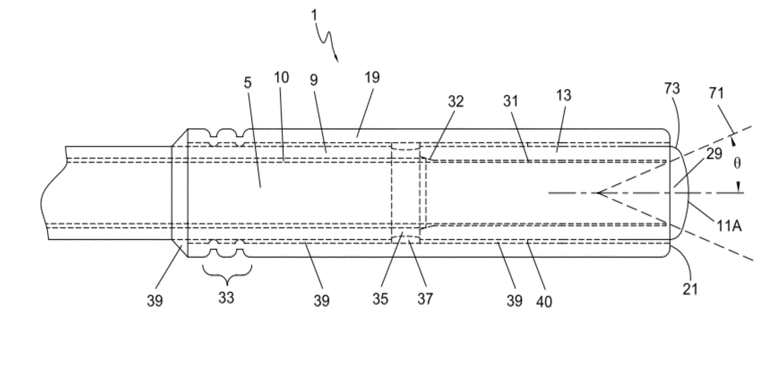 Device and Method for Endovascular Treatment for Causing Closure of a Blood Vessel