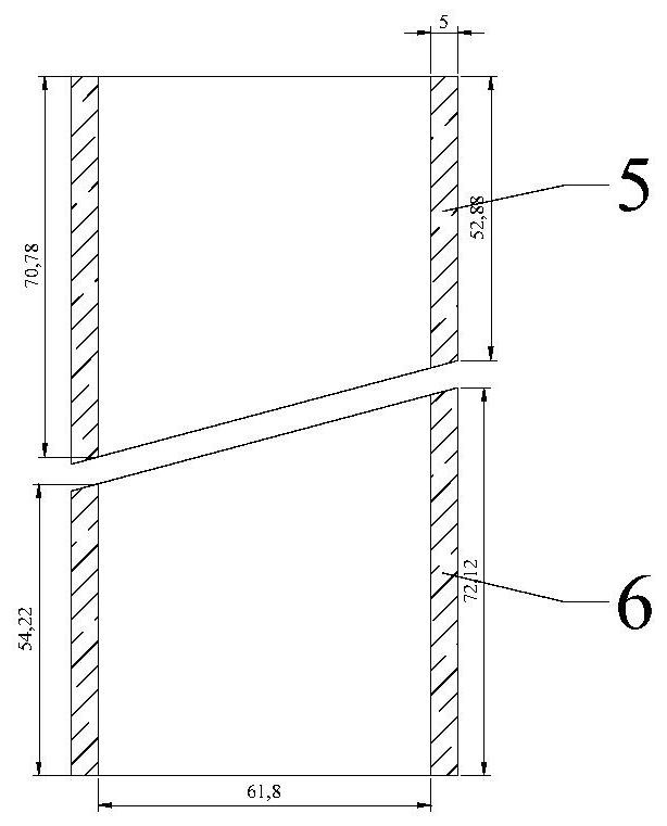 Soil cutter for preparing specific angle for remolded soil