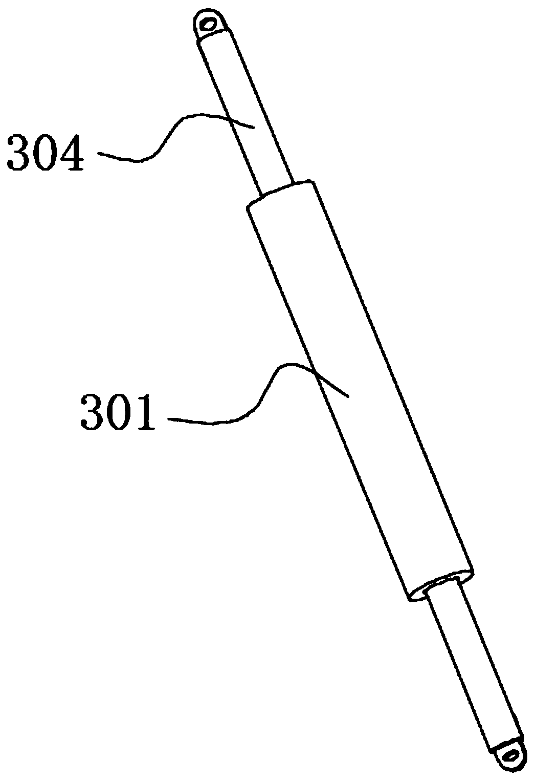 Electric power fitting applied to overhead line