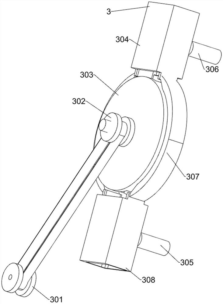 Metal recovery device based on heating separation principle