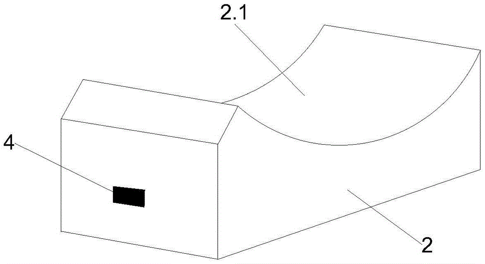 Single-condyle artificial knee joint